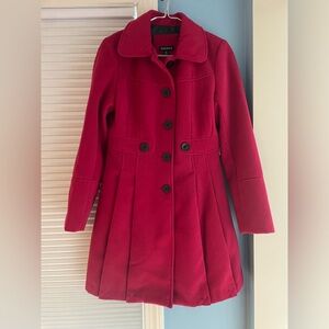 Red George Pea coat - LG 10-12